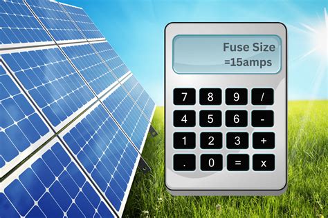 Solar Panel Fuse Calculator: How to Determine the 